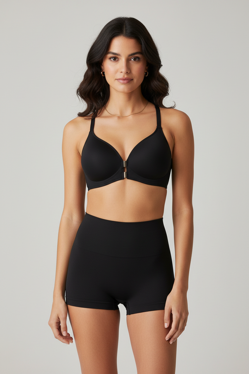 Lustra Women’s Seamless Wireless Comfort Bra with Adjustable Straps